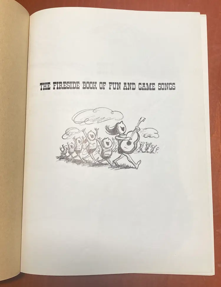 1974 The Fireside Book Of Fun & Games Songs