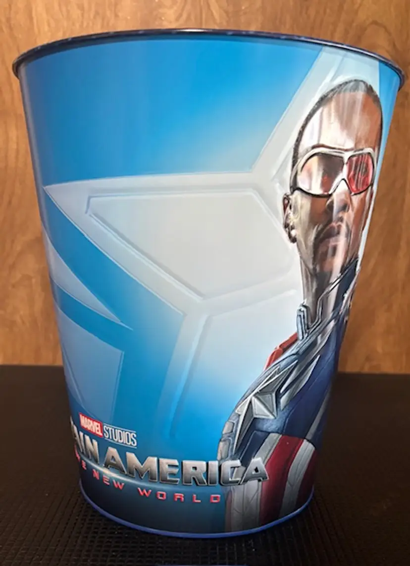 Captain America: Brave New World Popcorn Tub 230 Oz (Large)