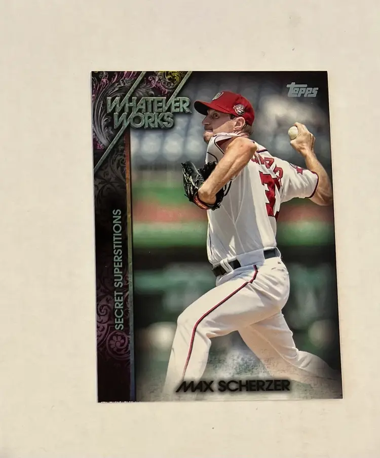 Max Scherzer Whatever Works Washington Nationals