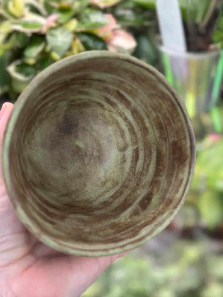 #28 Handmade pot, no drainage 4.5 inch