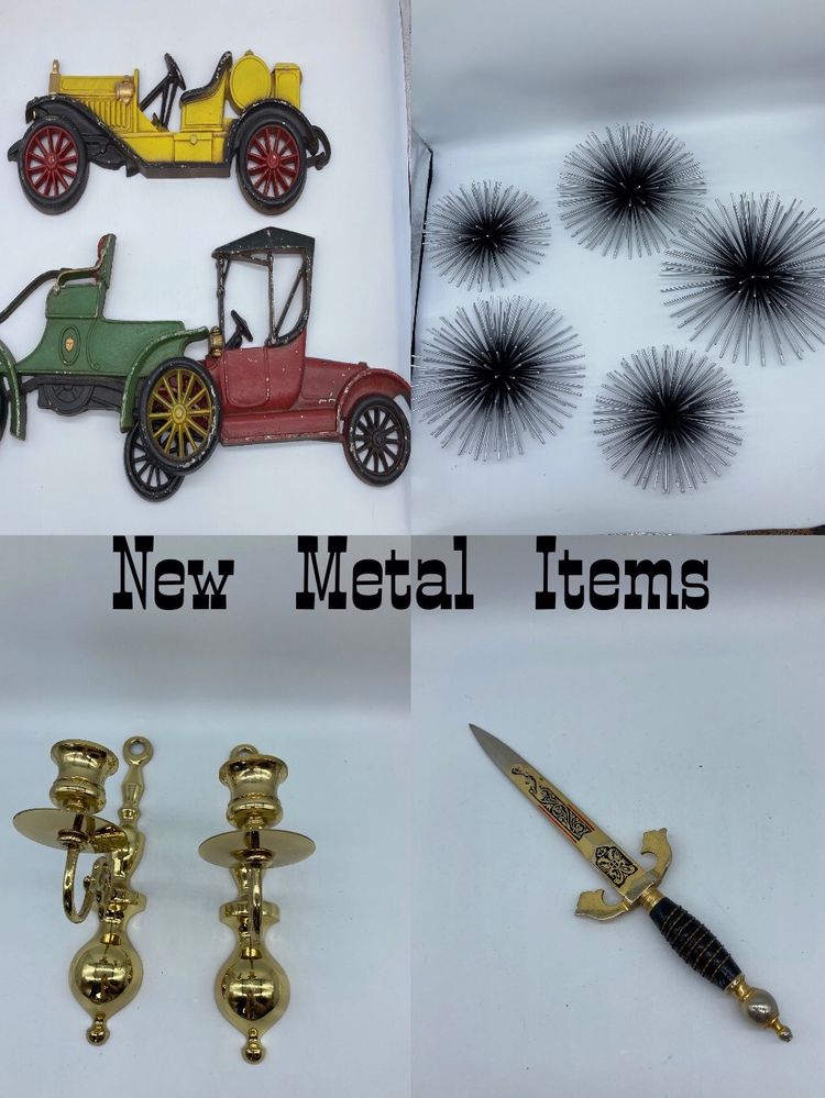 Check Out A Bunch Of New Metal Items!