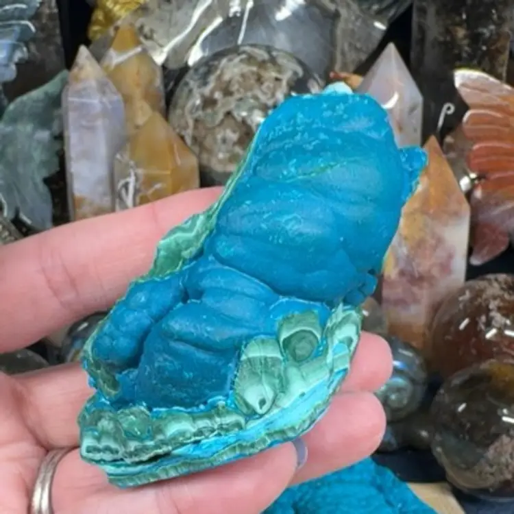 Malachite W/ Chrysocolla 55D