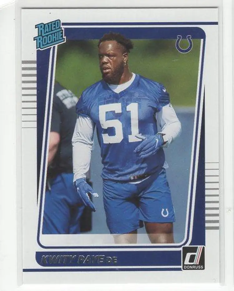 2021 Panini Donruss Kwitty Paye #338 Colts
