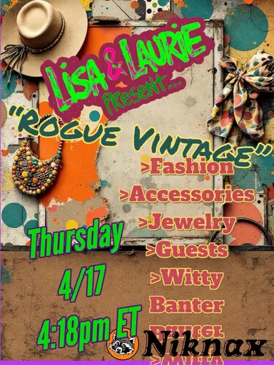 It’s Rogue Vintage HAPPY HOUR!!! 