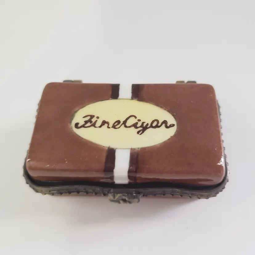 Leeber Ltd Porcelain Trinket Box