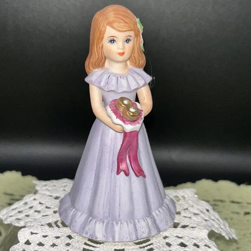 Vintage Enesco Growing Up Girls-Age 8