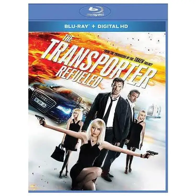 The Transporter Refueled Blu-ray + Digital HD - High-Octane Action LIKE NEW