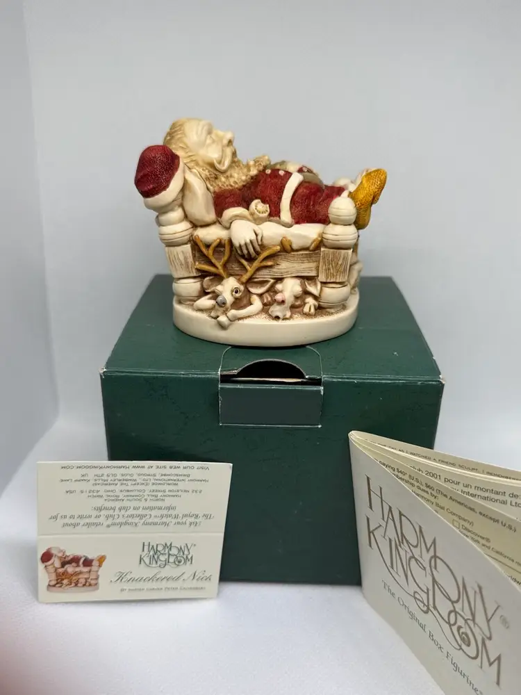 Harmony Kingdom “Knackered Nick” Santa Figurine
