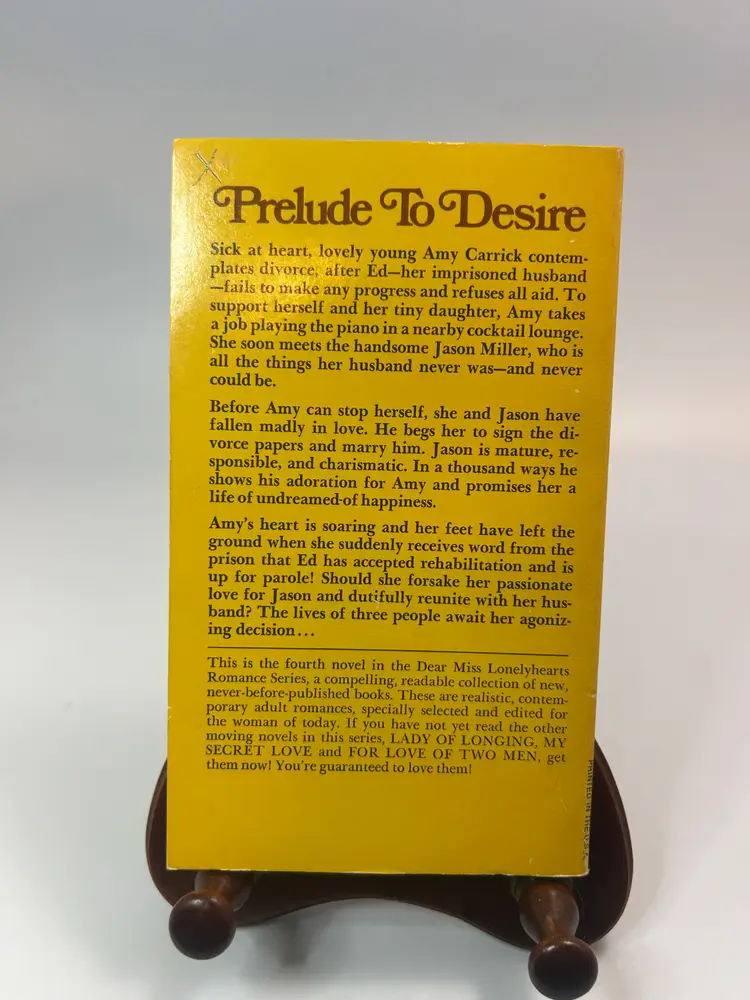 Vintage 'My Imprisoned Heart' by Ramona Wingate Paperback Pinnacle Books 1974