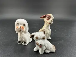 #D20 Vintage Lot Of 3 Puppies