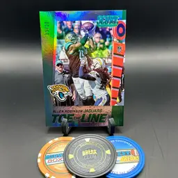 Allen Robinson 03/20 Green Toe The Line 2016 Score Jacksonville Jaguars