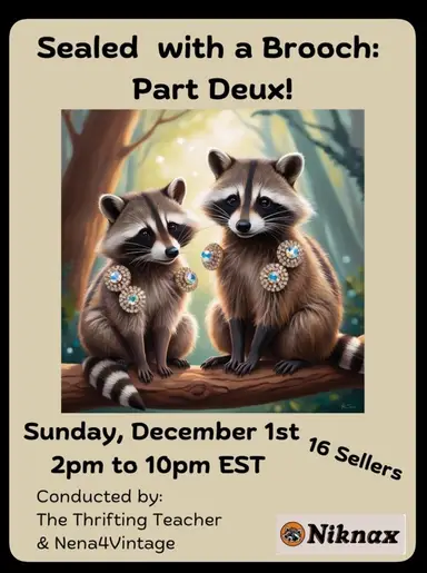 Sealed With A Brooch Part Deux W/therusticfarmhouse82