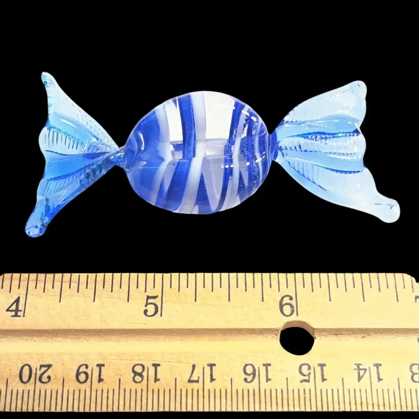 Vintage Unknown Artist Glass Candy 3” And Larger