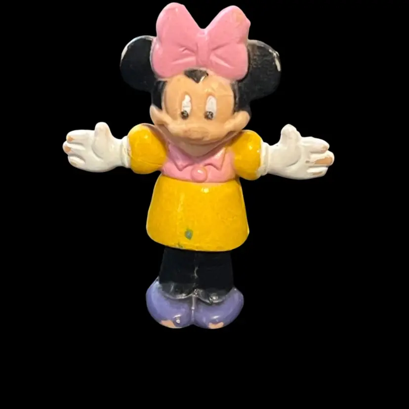 Vintage Disney PVC Figurine Minnie Mouse