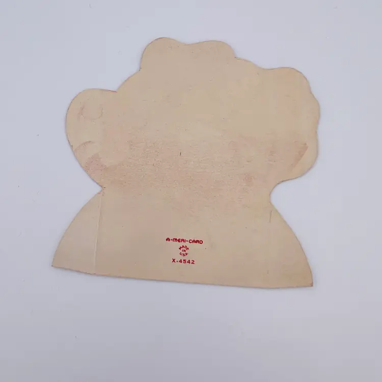 Love Note Anthropomorphic Vintage Valentine By A-Meri-Card