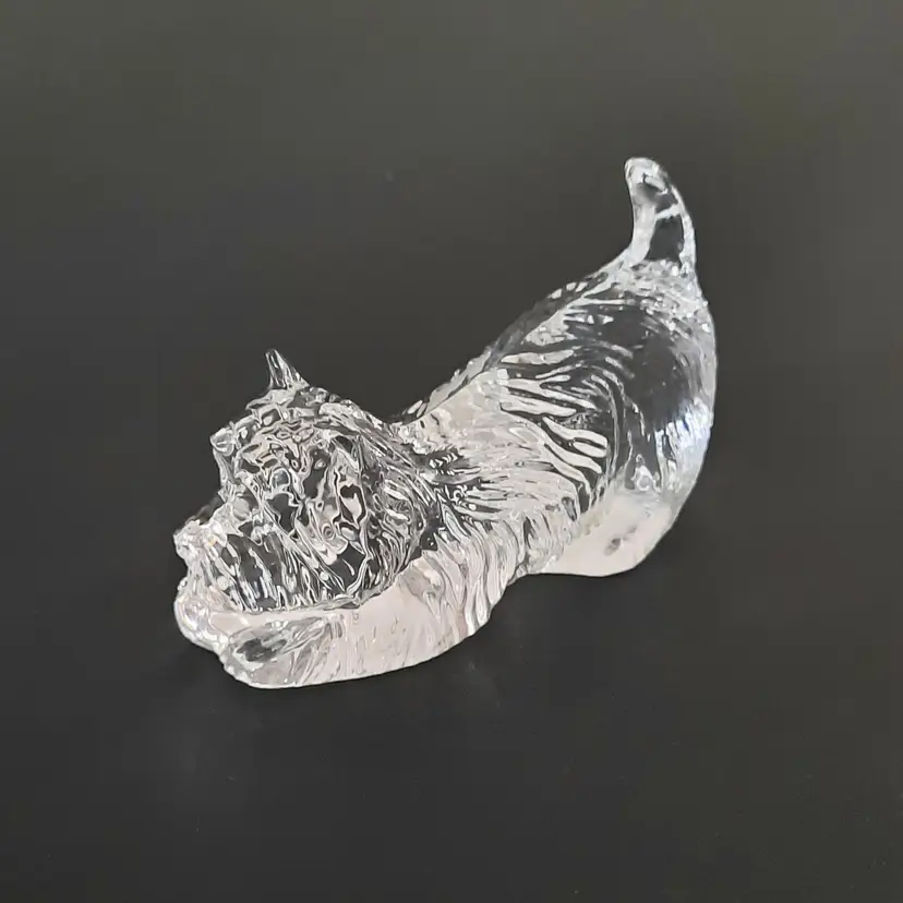 Waterford Crystal West Highland Terrier Westie Scottie Dog Figurine