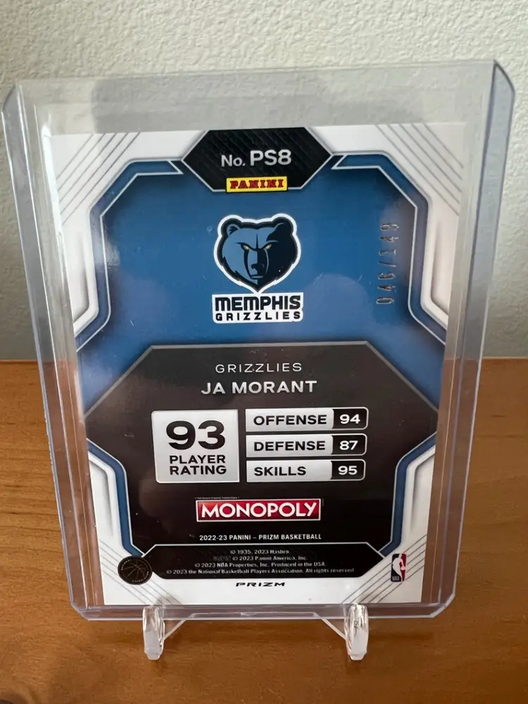 2022-23 Prizm - Ja Morant Pink /149 Memphis Grizzlies