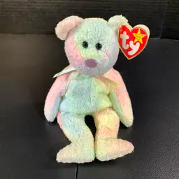 TY Beanie Baby Bear "Groovy" Plush