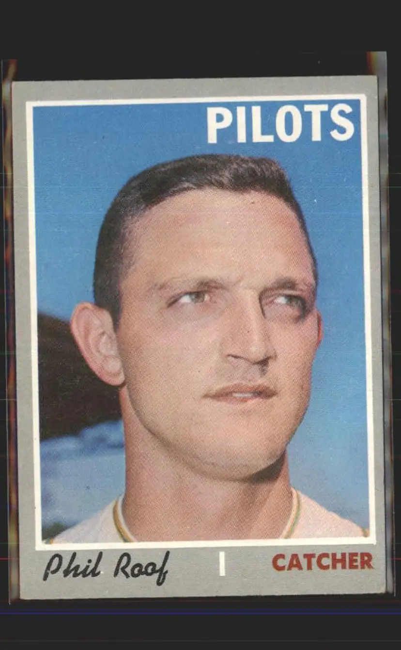 Phil Roof 1970 Topps #359 - () - Seattle Pilots