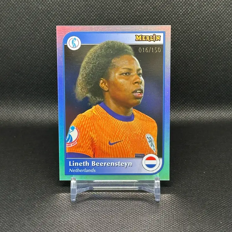 Lineth Beerensteyn Image Variation /150 2025 Topps Merlin Euros - Netherlands