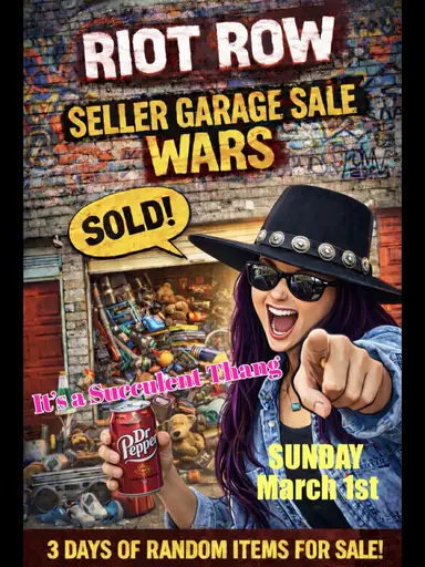 SELLER GARAGE SALE WARS🚨