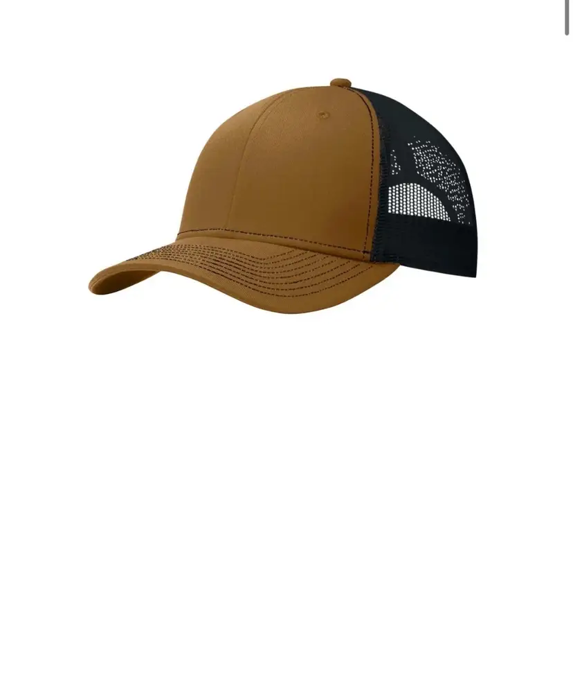 Port Authority SnapBack Trucker Hat Brown/Black NEW