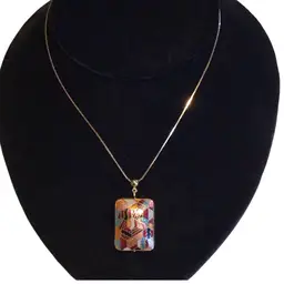 Vintage Cloissene’ Pendant Necklace