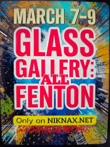 Glass Gallery All Fenton with FRAGEELAY