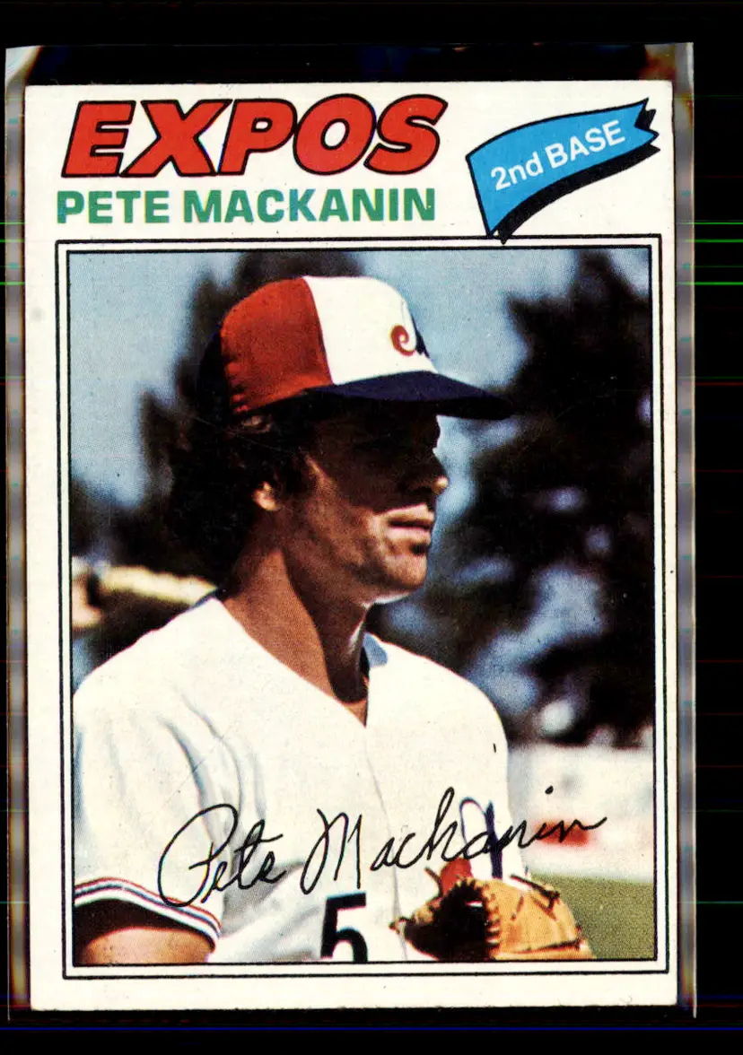 Pete Mackanin 1977 Topps #156 - (144) - Montreal Expos