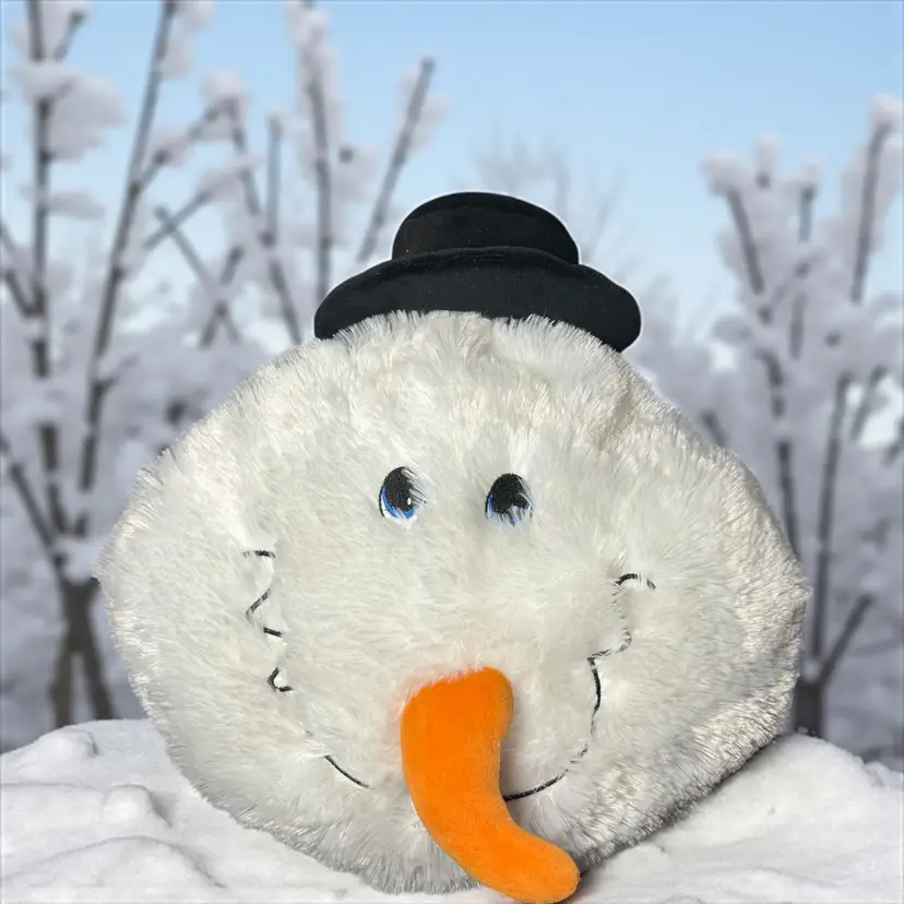 Dan Dee Collector's Choice Plush Snowman Head Hand Warmer