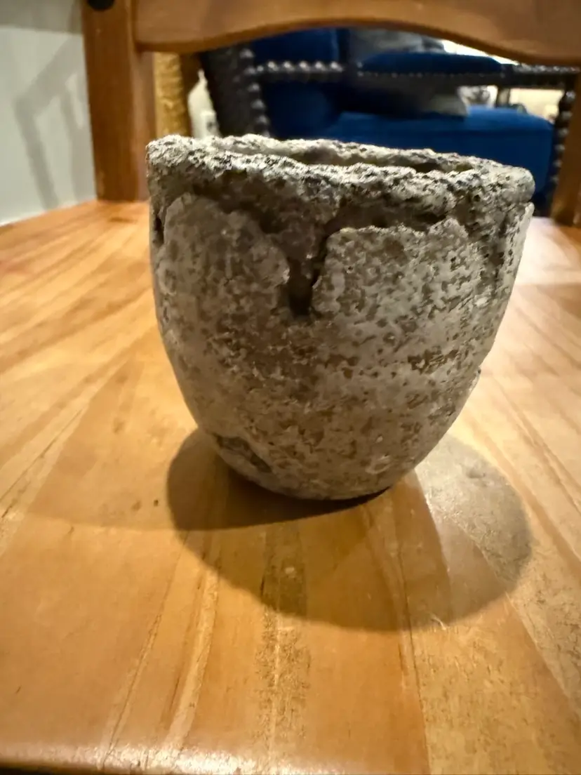 Aged Cement Planter