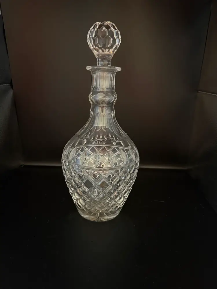 Vintage Lead Crystal Decanter