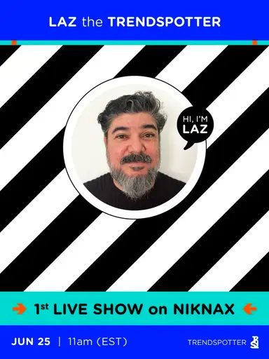 Hi… I’m Laz & this Is my 1st Live Show 🤞 