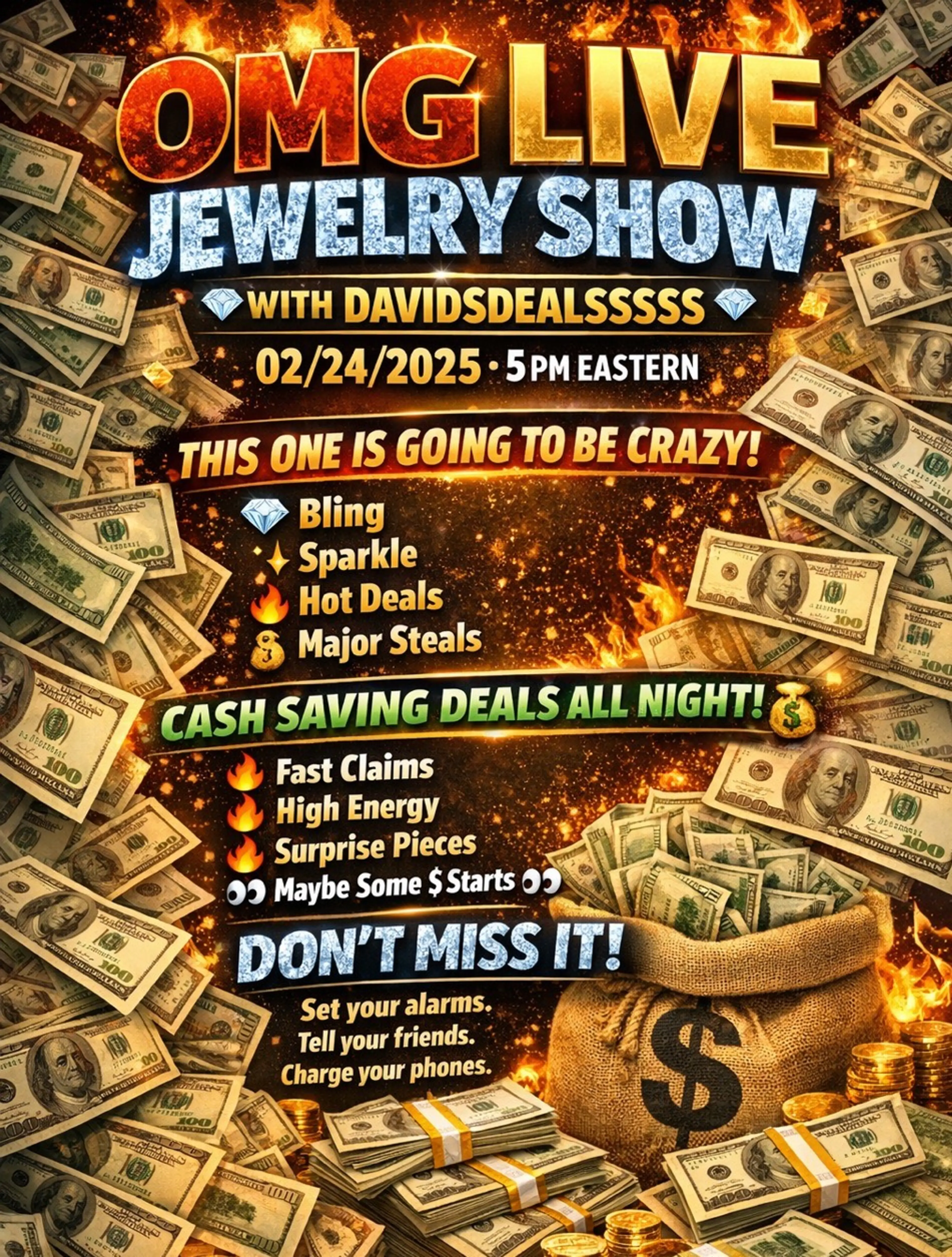🔥🔥🔥🔥🔥JEWELRY SHOW LETS GO🔥🔥🔥🔥🔥🔥