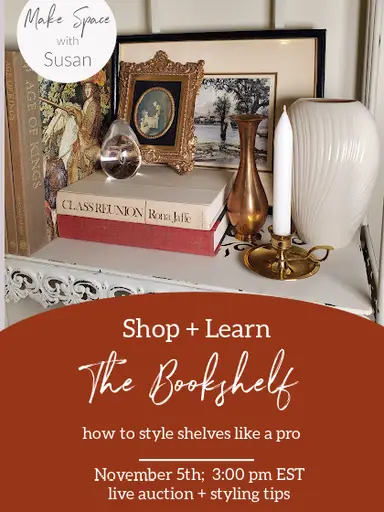 The Bookshelf: how to style shelves like a pro