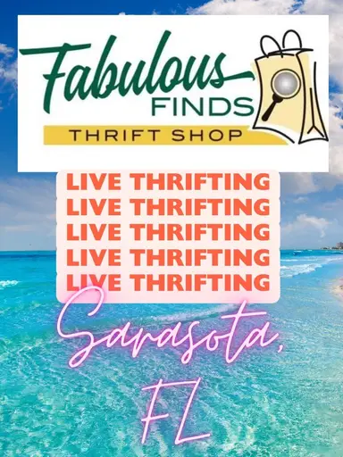 LIVE THRIFT! JOLIE FLIPS FAVE: FAB FINDS THRIFT STORE!