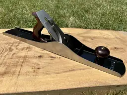 Antique Stanley Bedrock No. 607 Type 3 Corrugated Round Top Jointer Plane