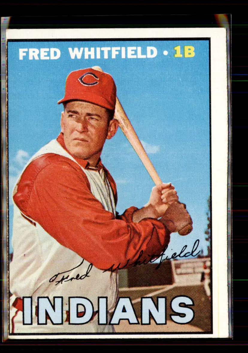 Fred Whitfield 1967 Topps #275 - (144) - Cleveland Indians