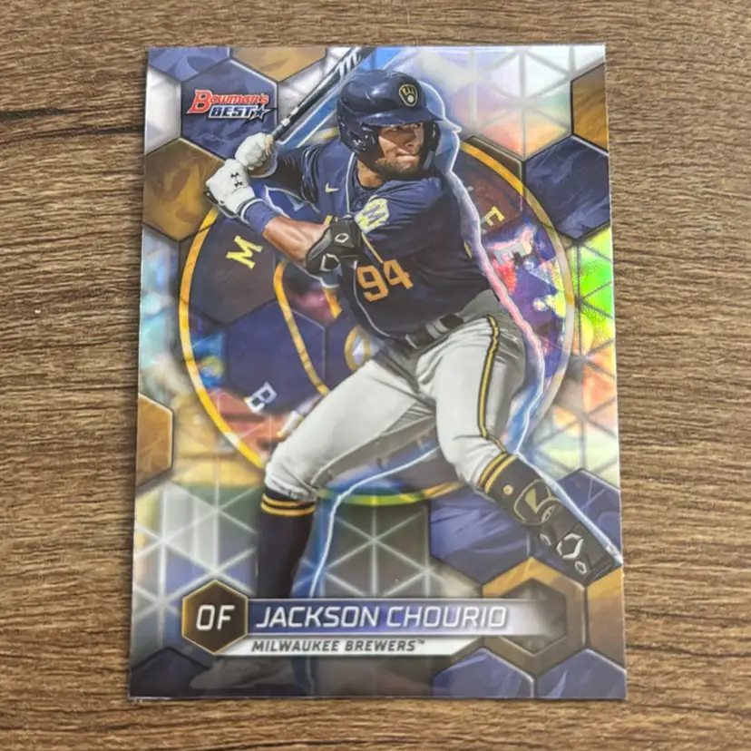 Jackson Chourio
2023 Bowman’s Best Refractor 
Milwaukee Brewers