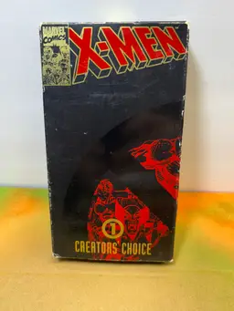 X men Creators 1 Vintage 1993 VHS Tape
