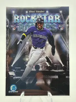 2025 Bowman Rockstar Rookies Adael Amador