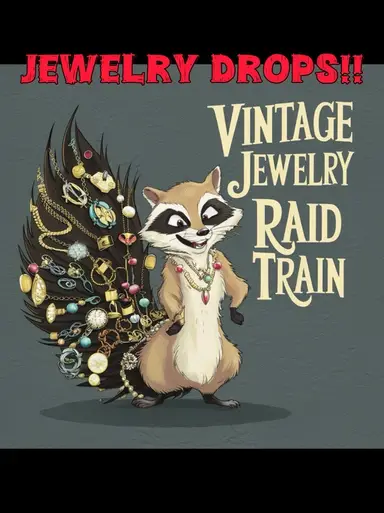 Vintage Jewelry Train! Jewelry Drops!