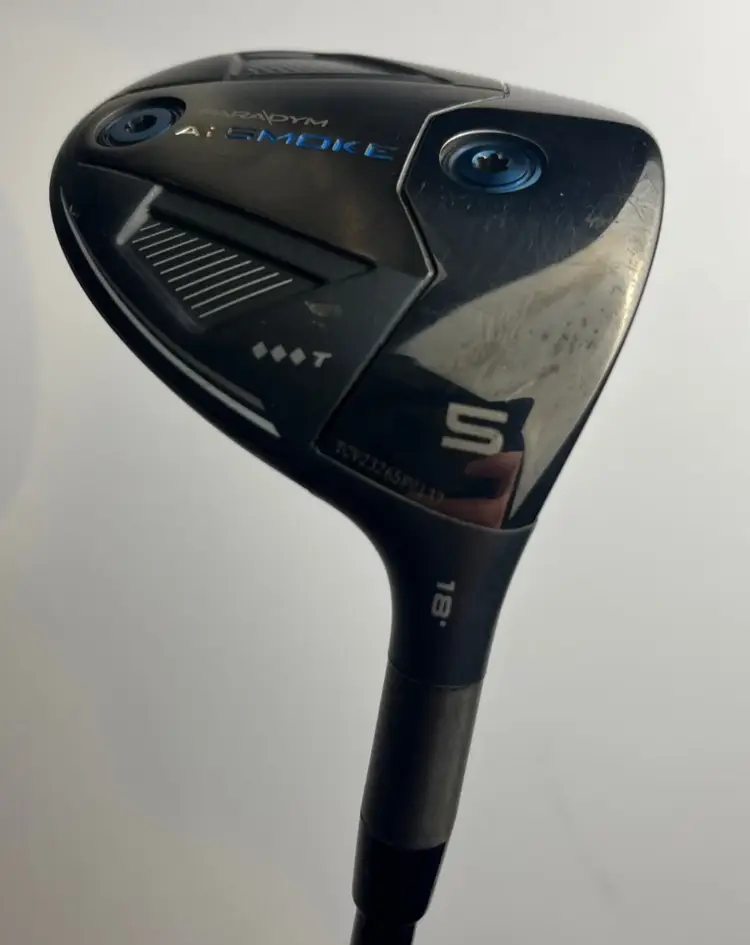TOUR ISSUE! Callaway Paradym Ai Smoke Triple Diamond T 18* 5 Wood - Tensei Red 1K