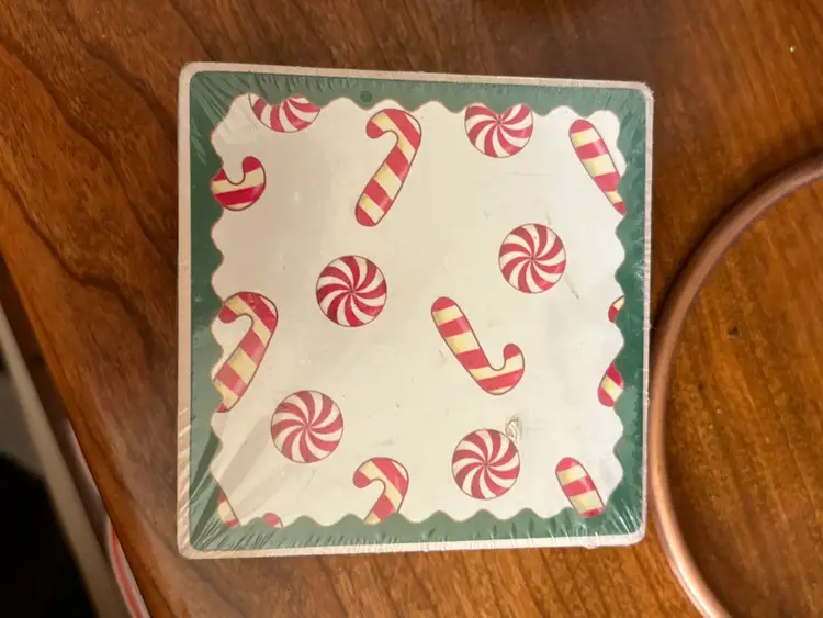 Holiday Tile Coasters