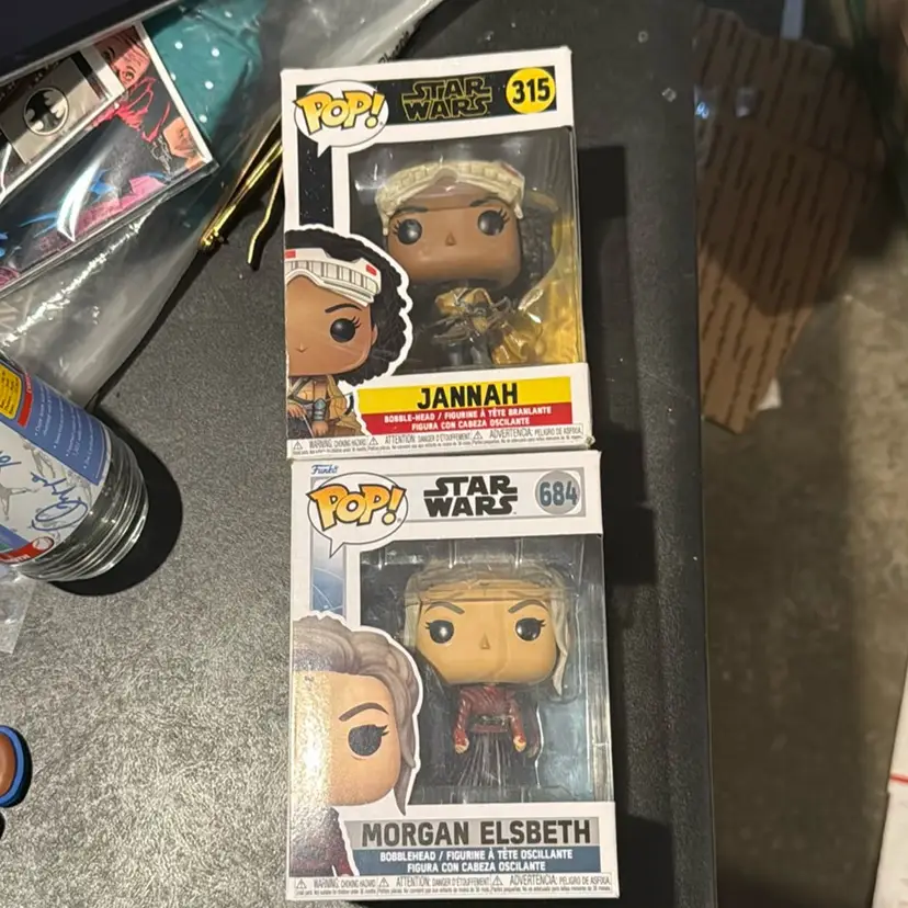2 Star Wars Funko Pops 2