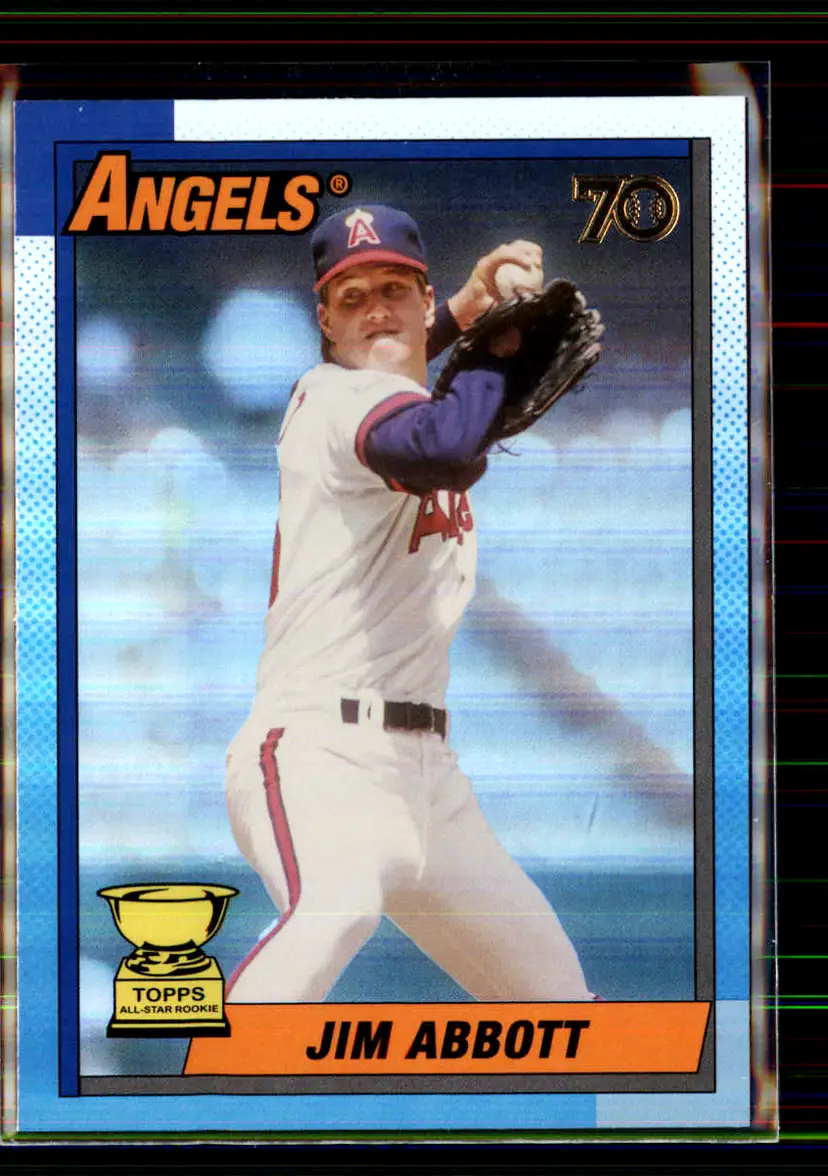 Jim Abbott 2021 Topps All-Star Rookie Cup #14 - Los Angeles Angels - (147-113)