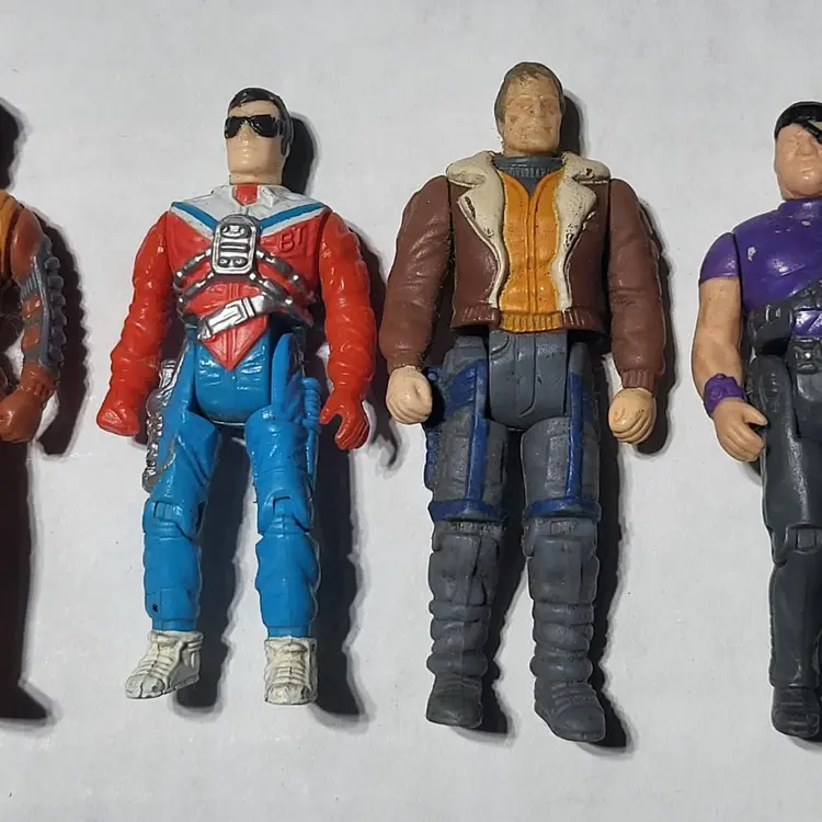 M.A.S.K. Kenner loose lot 4 action figures 80s toys
