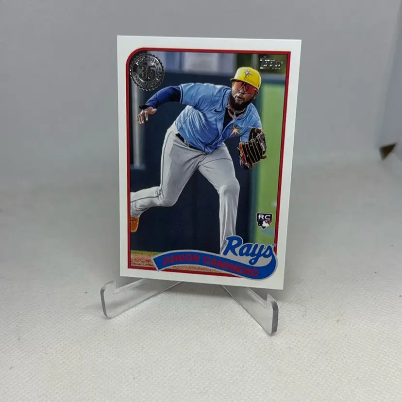 2024 Topps Update Series - Junior Caminero - 35th Anniversary -#89US-16 (RC) Tampa Bay Rays