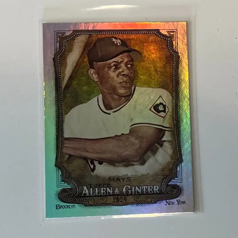Willie Mays A&G Hot Box Foil San Francisco Giants