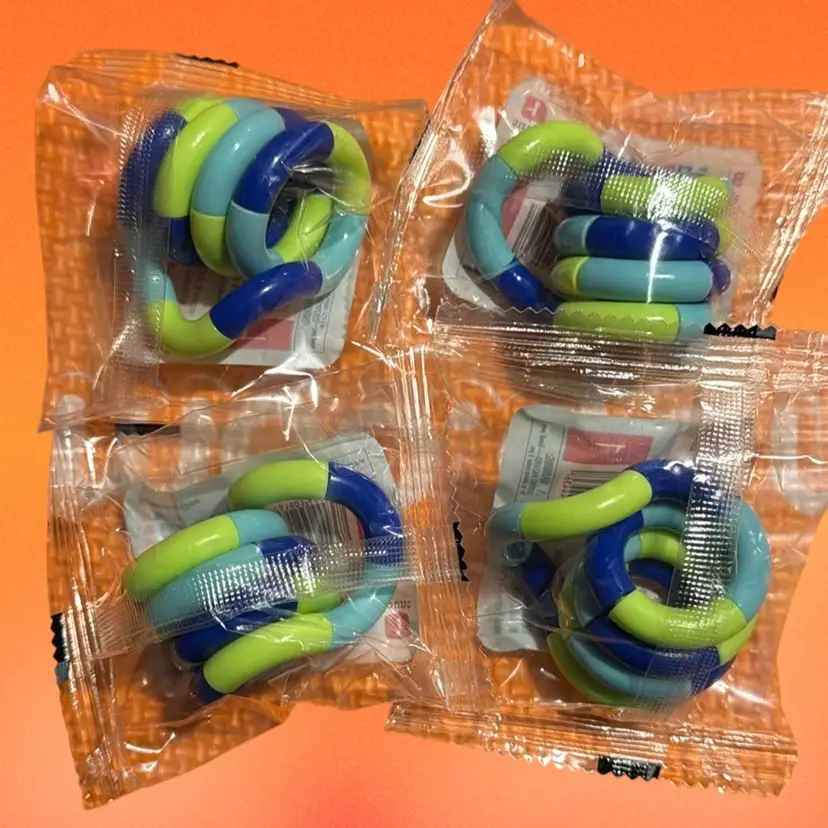 Fiddly Wiggly Sensory Fidget Toy Bundle(4pks)